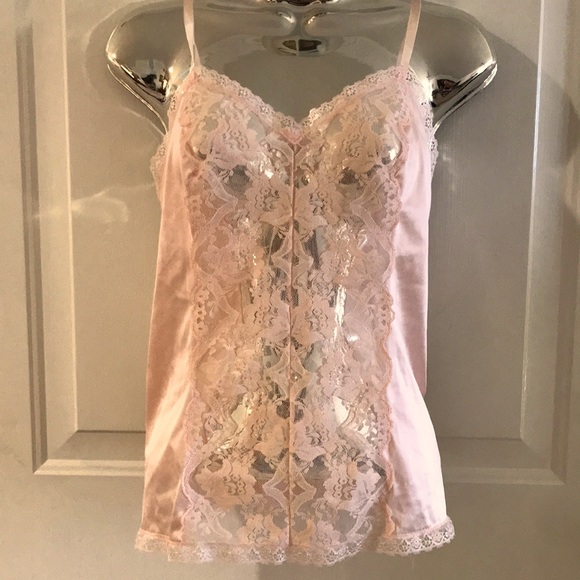 Vintage Vanity Fair Lace Camisole - Size:34 - Picture 1 of 6